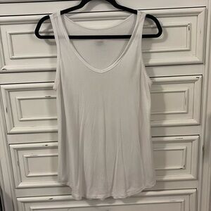 White tank top